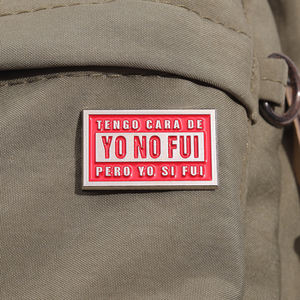 بيع بالجملة مضحك النص يقتبس دبابيس المينا بروش تينجو كارا دي يو لا فوي بيرو يو سي فوي دبابيس معدنية طية صدر السترة شارات المجوهرات هدية - Product Image 3