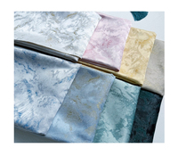Tissu jacquard en soie mélangée à motifs floraux, élégant et vintage, respirant, pour robe Abaya