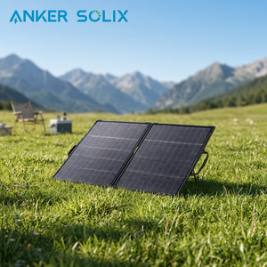 Panneau solaire léger Anker Solix PS100 100W avec poignée de transport, 3 kg, en stock au Royaume-Uni, expédition immédiate - Product Image 1