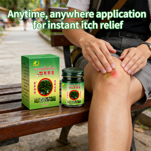 Krim Pijat Herbal Thailand Alami Anti Gatal Gigitan Nyamuk Pereda Nyeri Balsem Penenang Otot Sendi Tersedia OEM - Product Image 5