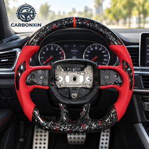 Volant de voiture en fibre de carbone forgée pour Dodge Charger Gt Challenger Durango SRT 2014 2015 2016 2017 2019 2021 2023 - Product Image 4