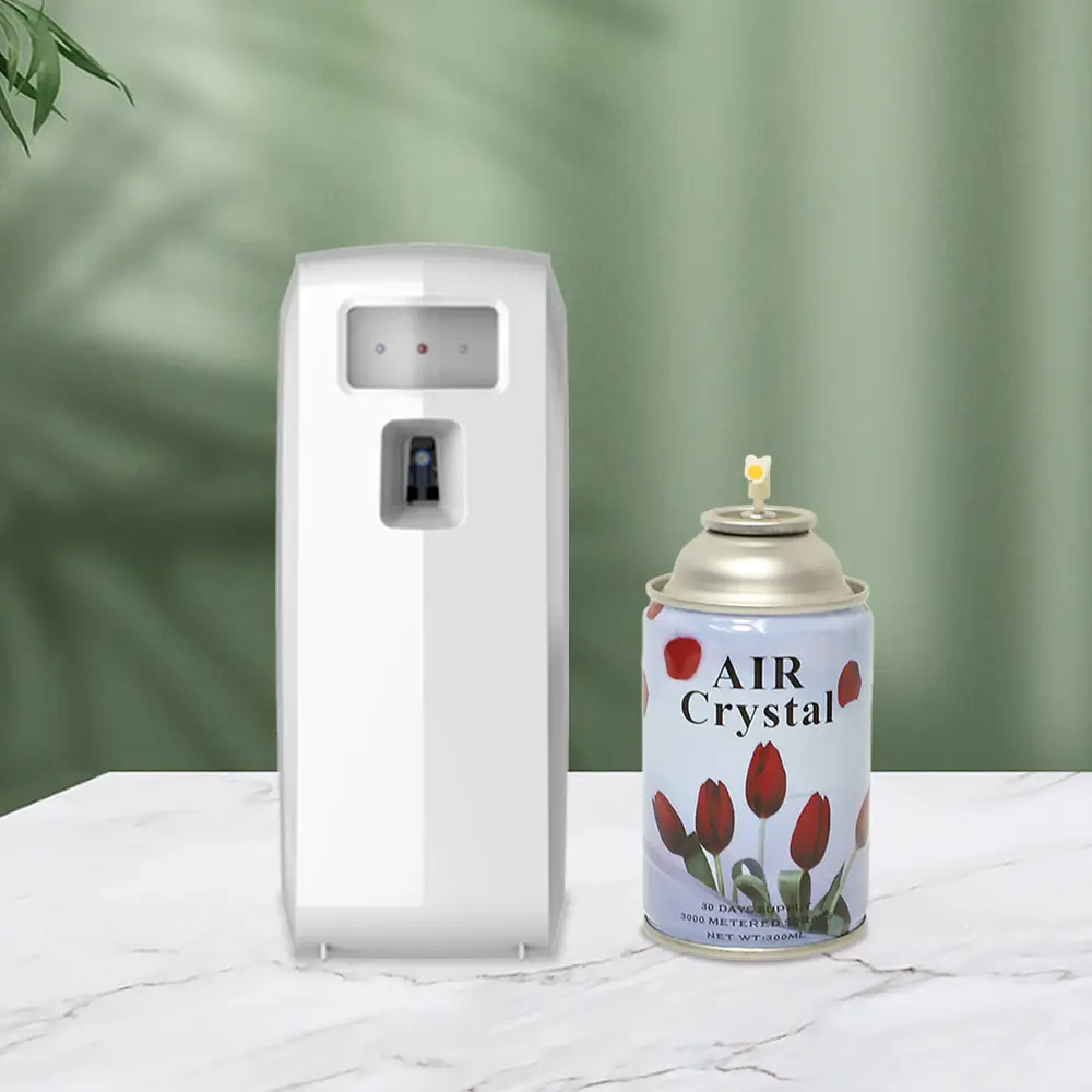 OEM duvara monte mini oda koku giderici makineleri otomatik sprey parfüm aerosol dağıtıcı oda parfümü fabrika fiyat için LED