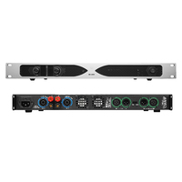 Amplificateur de puissance numérique de classe D 1U 2/4 canaux 350W, montage en rack, référence pour moniteur de studio, système de sonorisation de scène DJ