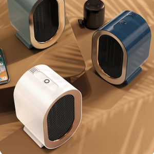 Mini Calefactor Eléctrico de Escritorio Personal con Protección Contra Sobrecalentamiento, Elemento Cerámico PTC, Plástico, 500W, Calentamiento Rápido para Hogar y Oficina - Product Image 3