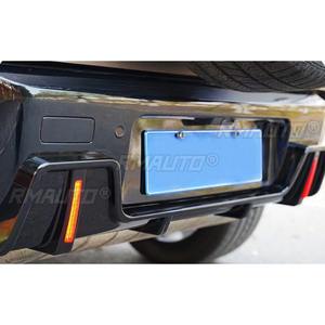 Difusor de Parachoques Trasero LED para Auto, Spoiler, Divisor, Negro Brillante, Pieza de Modificación para Land Rover Defender 2022+, Accesorios para Auto - Product Image 6
