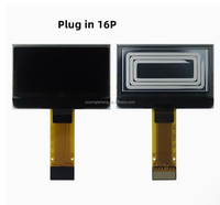 Pantalla LCD OLED con Interfaz SPI IIC de 1.3 Pulgadas, 30 Pines, 16 Pines, 128X64, Controlador SH1106