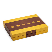 Boîte d'emballage en papier personnalisée pour baklava, boîte cadeau pour pâtisserie aux dattes avec impression de logo