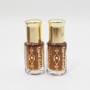 3ml 6ml 12m Tola Attar Mini Attar arapça dekoratif cam uçucu yağ şişe parfüm Oud yağ şişesi
