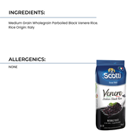 Meilleure Vente Luxe Italien Meilleure Cuisine Bon Goût Venere Riz Noir 500G Idéal Pour Les Plats Gourmands