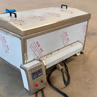Machine de pasteurisation automatique à bain-marie continu pour sachets, boîtes de conserve, pots, yaourts et lait