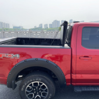 KSCAUTO Couverture de tonneau de pick-up de lit de camion à profil bas à trois volets pour Chevy Silverado/GMC Sierra 2014-2025