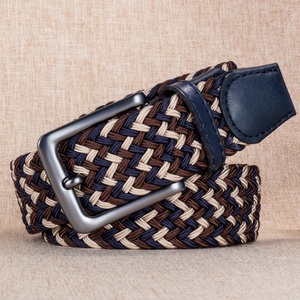 Vải dệt thời trang giản dị vuông khóa đàn hồi căng <span class=keywords><strong>Webbing</strong></span> vành đai - Product Image 3
