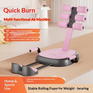 Máquina Multifuncional de Abdominales y Sentadillas de Acero para Entrenamiento de Cuerpo Completo y Moldeado Corporal - Product Image 5