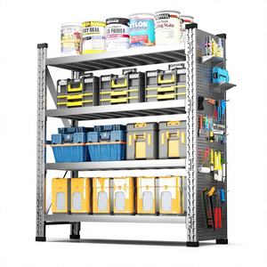 <span class=keywords><strong>ชั้น</strong></span><span class=keywords><strong>วาง</strong></span><span class=keywords><strong>ของ</strong></span>ในคลังสินค้าแบบปรับได้ ทำจากสแตนเลสอย่างดี ทนทานต่อการเกิดสนิม พร้อมแผ่นเจาะรู สำหรับห้องใต้ดินหรือห้อง<span class=keywords><strong>เย็น</strong></span> - Product Image 3