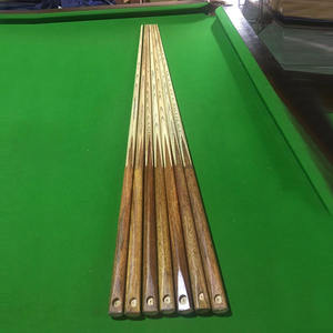 <span class=keywords><strong>Queue</strong></span> <span class=keywords><strong>de</strong></span> <span class=keywords><strong>billard</strong></span> <span class=keywords><strong>de</strong></span> snooker en bois d'ébène et frêne, 10 mm, 57 pouces, 3/4 divisée, durable, 18 oz, pour club économique - Product Image 1