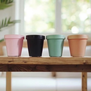 50ML 100ml 200ml 250ml Matte White <b>Plastic</b> Skincare Packaging Pink PP Cosmetic Cream <b>Jar</b> for Eye Cream & Body Butter - Product Image 1