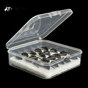 Prix pour 20 pièces/boîte Kit de mouches de pêche à la mouche leurres à mouche en caoutchouc leurres en plastique souple réalistes crochets barbelés pour saumon à la <span class=keywords><strong>truite</strong></span> basse - Product Image 3