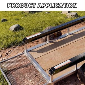 Système d'assistance de levage pour remorque utilitaire à deux poteaux, robuste, pour hayon, portée 4-6 pieds, capacité 400 lb - Product Image 5