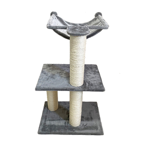 China Manufaktur Cat Condo Moderner Massivholz-Kratz baum im Freien - Product Image 3