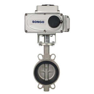 D943H-10C D943H-16C D943H-25C שסתומי פרפר אקסצנטרי 4 \ "שסתום פרפר מלחת ידנית למים טמפרטורה גבוהה - Product Image 6