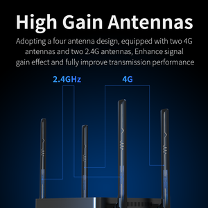 Plery r626 dual-band <span class=keywords><strong>4G</strong></span> Wi-Fi <span class=keywords><strong>Router</strong></span> mở khóa hỗ trợ wireguard <span class=keywords><strong>openvpn</strong></span> 1200Mbps Tốc độ Khe cắm thẻ Sim WEp <span class=keywords><strong>2</strong></span>.4GHz <span class=keywords><strong>Router</strong></span> - Product Image 5