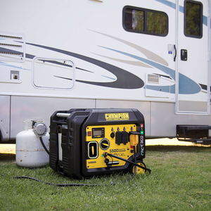 Campione portatile Dual Fuel Super silenziosi generatori Inverter generatore gpl benzina per il campeggio a casa - Product Image 5