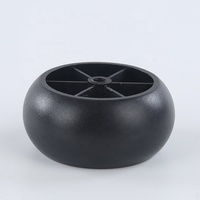 Pieds réglables en PVC pour meubles, anti-corrosion, faciles à utiliser en extérieur et en chambre, conformes à la norme IS90001, vente chaude