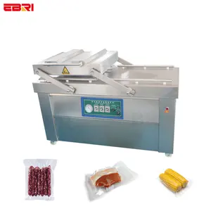 Gıda balık eti için profesyonel yapılmış sanayi vakum cilt gıda paketleme makinesi vakum mühürleyen makinesi