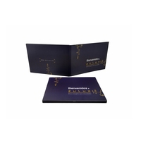 2.4 ''/4.5''/5 ''/7"/10.1 ''livret de brochures vidéo Invitation carte de voeux vidéo LCD pour l'éducation des cadeaux publicitaires