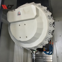 Centre d'usinage CNC de qualité industrielle Wojie TV6 avec guide linéaire et moteur de broche de 3,7 kW pour le perçage de pièces métalliques