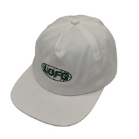 5-panel flat brim pet van geborsteld katoen, ongestructureerde snapback cap, nieuwe stijl baseball pet met aangepaste geborduurde logo