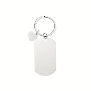 Accesorios para sublimación: Placas de identificación para perros de defensa personal, dijes, llaveros para profesores y llaveros de acero inoxidable dorado - Product Image 2