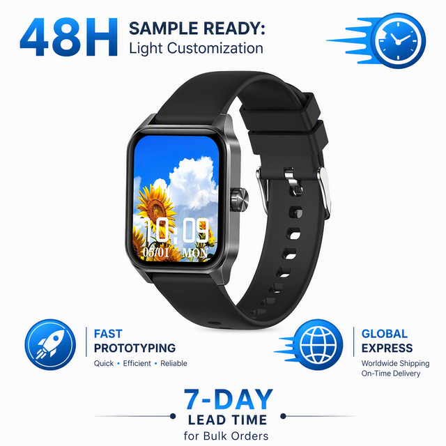 KT71 Smart Watch Outdoor Sport Fitness Tracking 3ATM Deep Waterproof Smart Bracelet 430mAh Big Battery Capacity Smartwatch