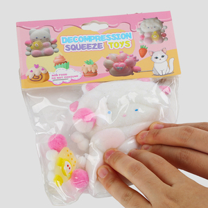 OEM Taba Squishy Toys Cute Mochi Baby <b>Bottle</b> Sheep Soft Stuffed Animal Toys Stress Relief Fidget Toys for Kids - Product Image 6