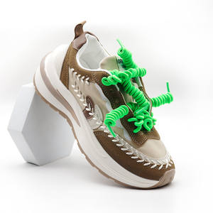 Venta caliente Weiou primavera en espiral elástico NoTieLaces zapatillas deportivas MenWomenKids UniversalFit EasyWear cómodo - Product Image 5