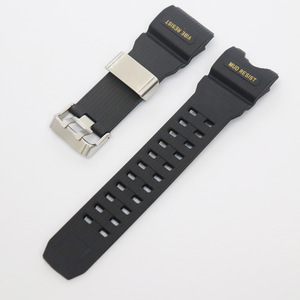สายนาฬิกาซิลิโคนสีดำ/ สีทอง/สีเงินสำหรับ Casio gshock <span class=keywords><strong>mudmaster</strong></span> Series gwg <span class=keywords><strong>1000</strong></span> 1A/A3/1A1 GB /gg - Product Image 4