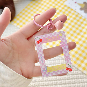Porta-Retratos de Acrílico Encantador, Álbum de Fotos, Porta-Chaves para Fotos, Acessórios para Álbuns de Fotos, Photocards Kpop, Suporte para Photocards - Product Image 3