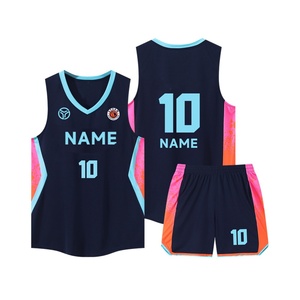 Ensemble d'uniformes de basketball - Débardeur décontracté 100 % coton tricoté, imprimé sur mesure par sérigraphie, respirant et à séchage rapide - Product Image 1