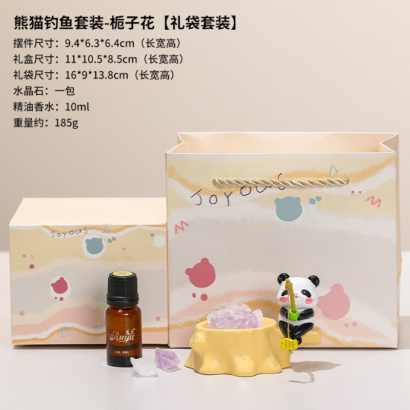 Panda Fishing [Ensemble de sacs cadeaux]