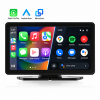 Moniteur portable sans fil CarPlay de 7 pouces, écran tactile Android Auto, affichage de voiture avec prise en charge du Mirror Link et de la caméra de recul