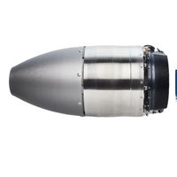 Moteur turbojet 1100N pour avion, turbine de poussée, pièce de turbojet, modèle aéro, drone
