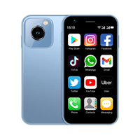 Smartphone Android 10 Soyes XS16 Mini, écran 3 pouces, 3 Go de RAM, 64 Go de ROM, double SIM, compatible Play Store, 4G LTE, mini smartphone
