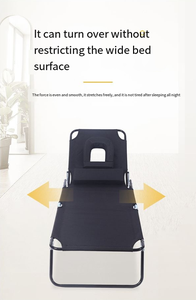 Moderno esterno portatile pieghevole per prendere il <span class=keywords><strong>sole</strong></span> sedia a sdraio in metallo spiaggia esterna Hotel scuola palestra elegante spiaggia <span class=keywords><strong>del</strong></span> <span class=keywords><strong>sole</strong></span> - Product Image 4