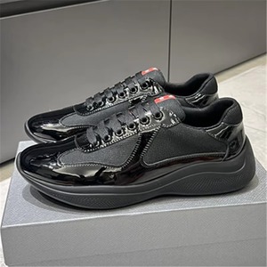 <span class=keywords><strong>Chaussures</strong></span> <span class=keywords><strong>de</strong></span> sport tendance <span class=keywords><strong>de</strong></span> luxe européennes et américaines pour hommes et femmes, en maille et cuir véritable, à lacets, basses, décontractées - Product Image 4