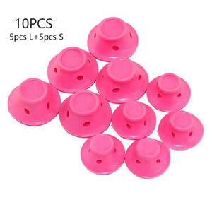 Productos de Baño al por Mayor, 10 Piezas de Rizadores de Cabello sin Calor, Rodillos de Silicona Suave para Rizos, Herramientas de Peinado para Dormir - Product Image 5