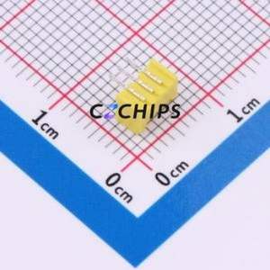 BX-MX1.25-3PWZ-Y Wire-to-Board Pin Header Bent Lead Through Hole,P=1.25mm 1x3P 1.25mm Right Angle Insert PicoBlade (MX 1.25) - Product Image 2