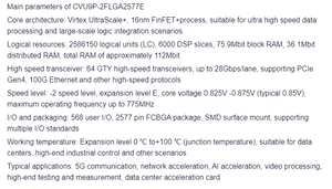 Microprocesador de chip IC integrado con paquete PGA XCVU9P-2FLGA2577E, programación de alta precisión - Product Image 2