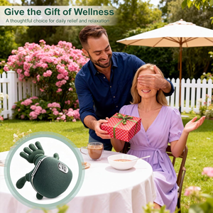 Masajeador de Cuello Colgante Inalámbrico Inteligente Ergonómico <span class=keywords><strong>2026</strong></span>, Masajeador Muscular 4D con Calor para Hombros y Manos - Product Image 6