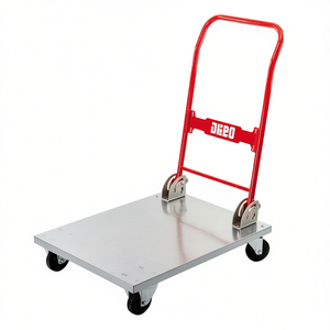 503 T <b>Pallet</b> <b>Jack</b> Steel Platform 4 Wheels Heavy Duty Industrial Use - Product Image 2
