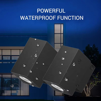 Applique murale LED extérieure 5W IP65 2700K-4000K CRI 90 Dimmable avec diffuseur acrylique pour éclairage extérieur
